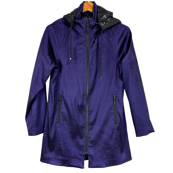 Mycra Pac NWOT Dani Rain Jacket Style 45145 Metallic Purple Size XS Sporty - Picture 2 of 9
